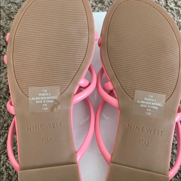 Nine West | Shoes | Nine West Beva Flat Slide Sandals | Poshmark